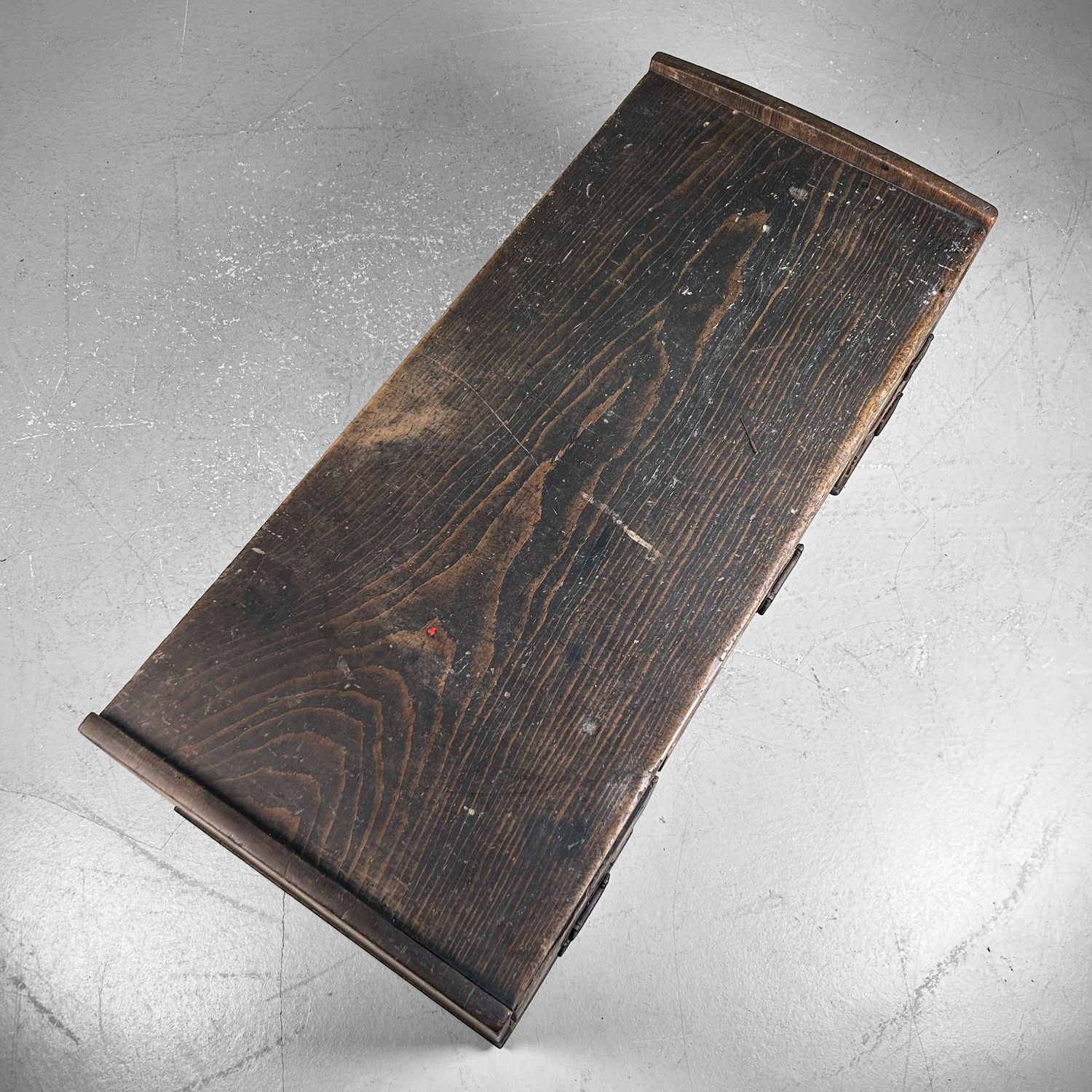 Minimalist Japanese Writing Desk, Shosai-Ki, Meiji Period.