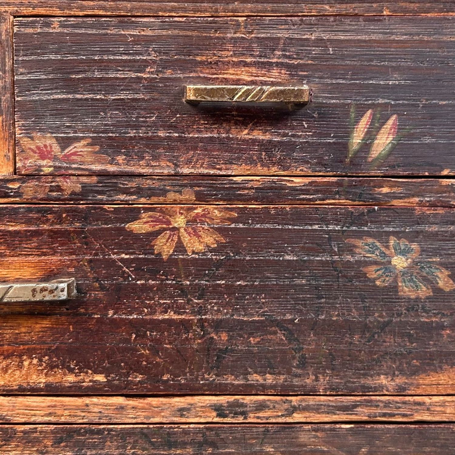 Antique Japanese Haribako, Sewing Cabinet, 1920s.