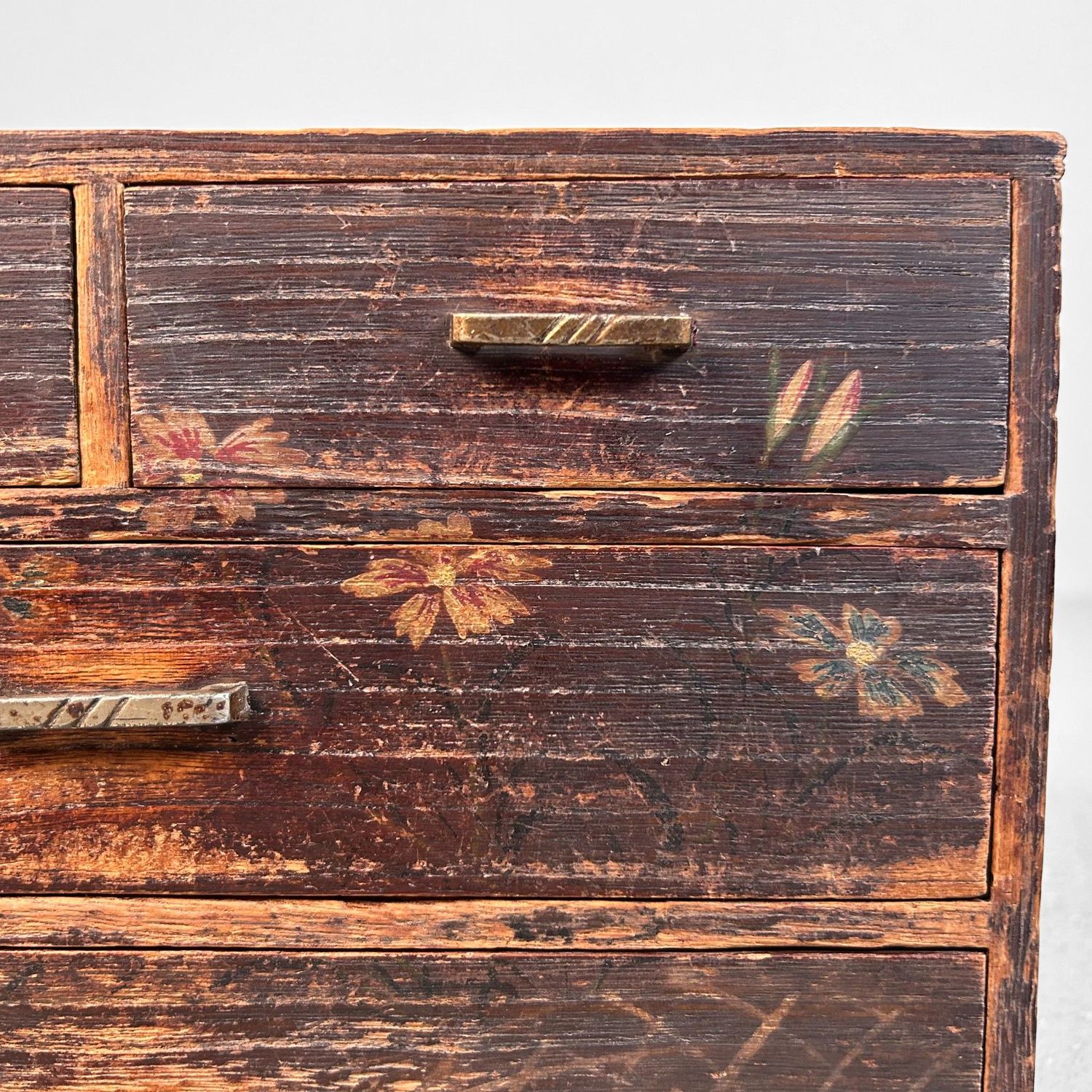 Antique Japanese Haribako, Sewing Cabinet, 1920s.