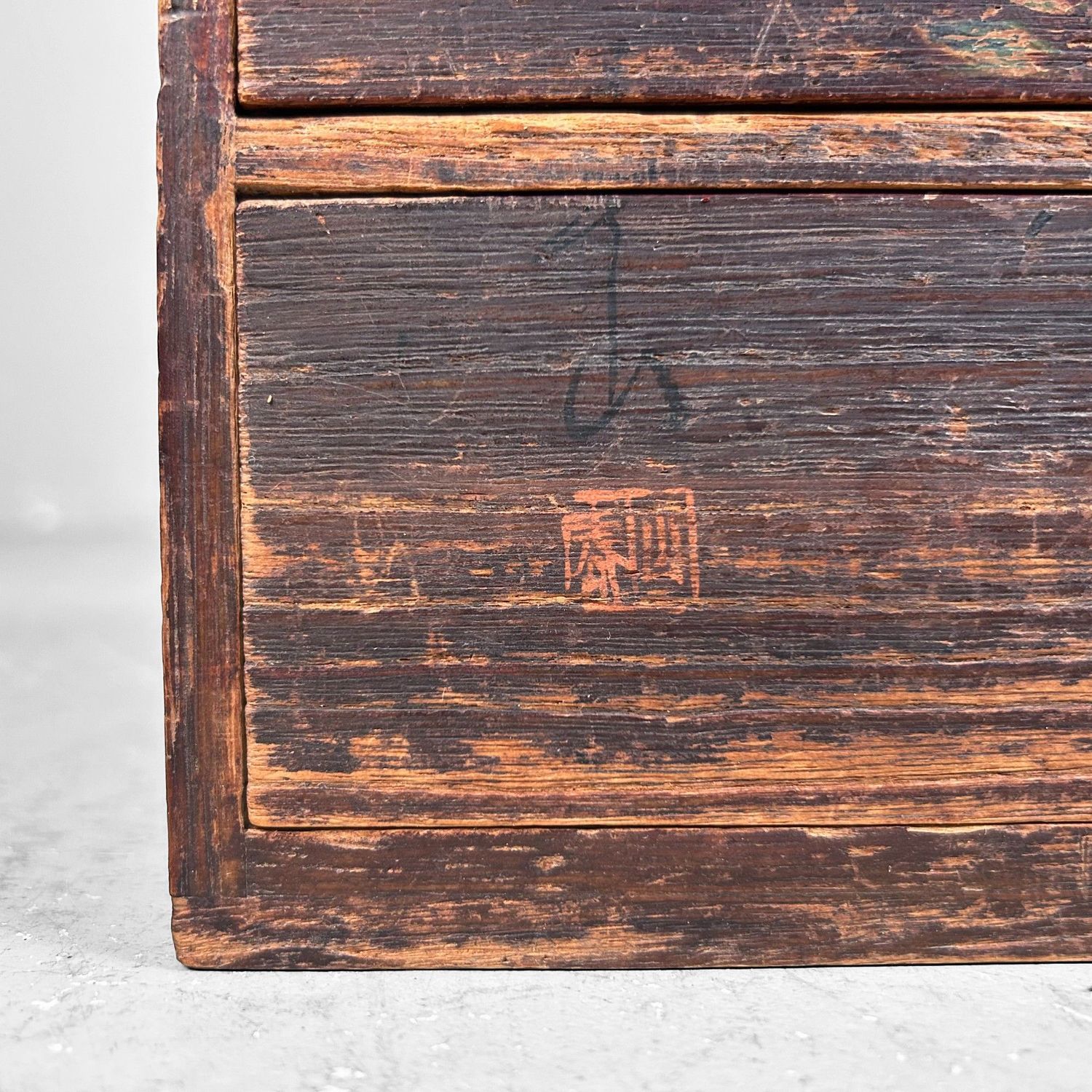 Antique Japanese Haribako, Sewing Cabinet, 1920s.