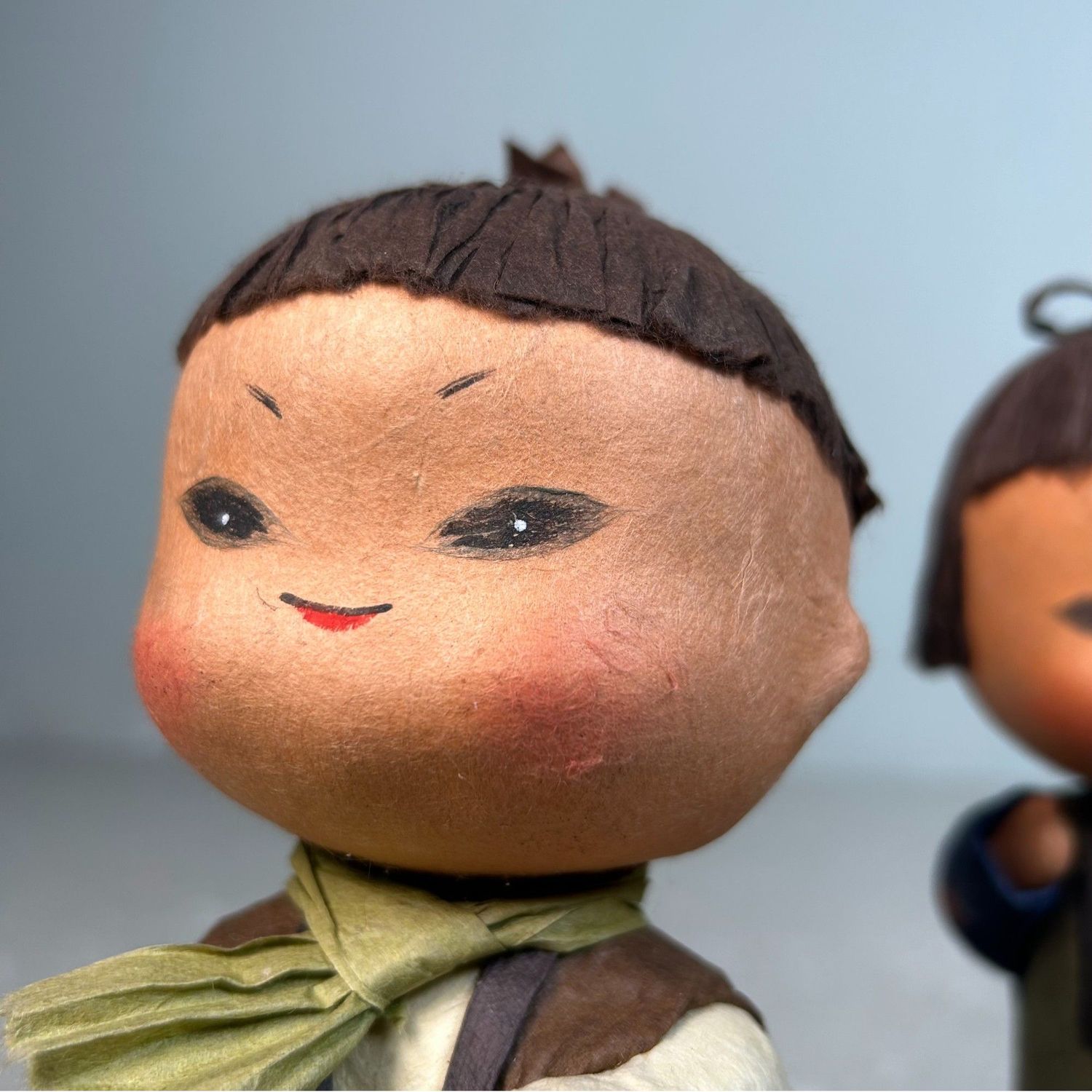 Decorative Japanese Dolls, 'Boy & Girl', 1970s.