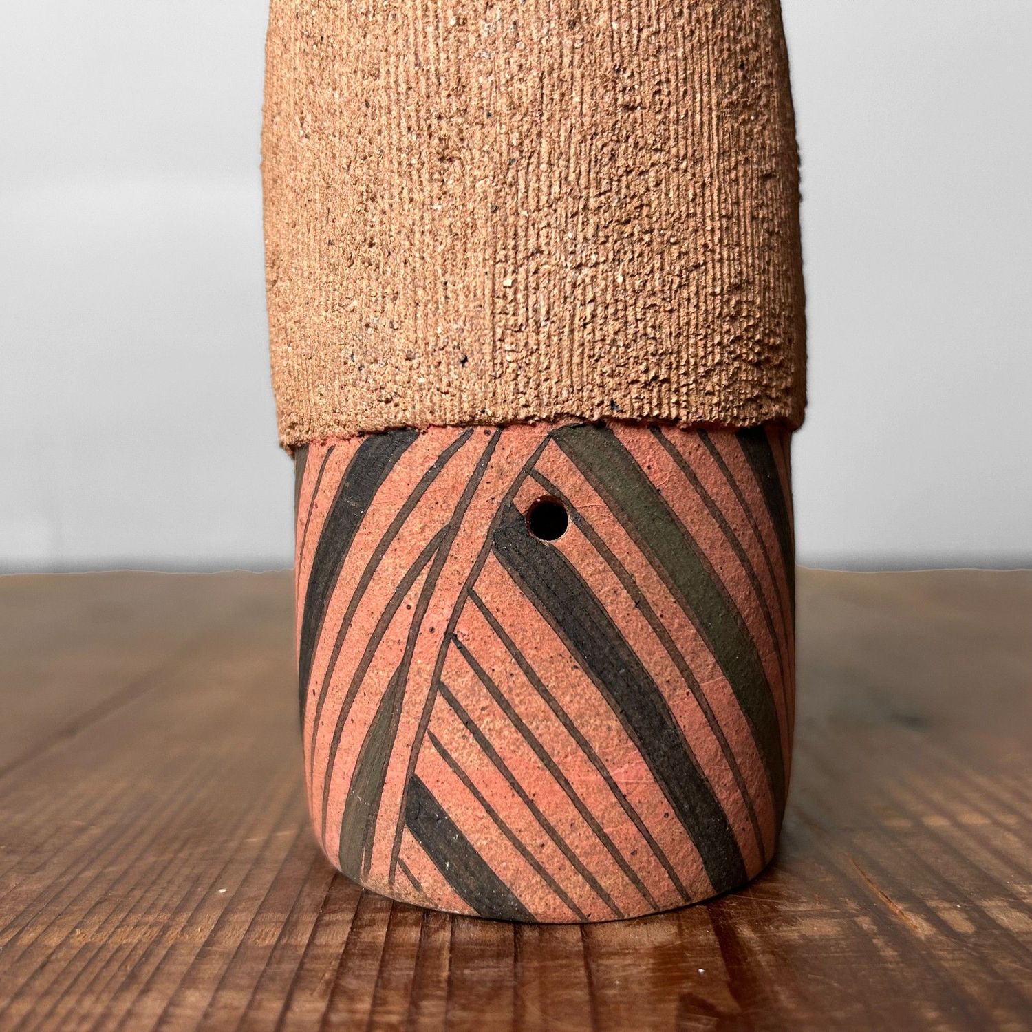 Rare Set of Terracotta Kokeshi, Shōwa Period, Japan.
