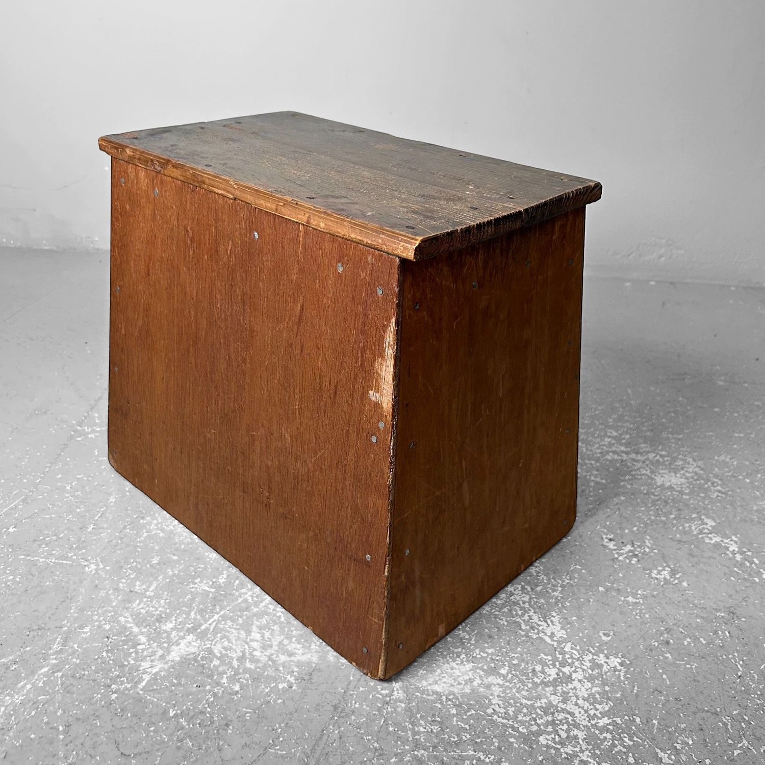 Minimalist Fumidai, Wooden Step Stool, Shōwa period, Japan.