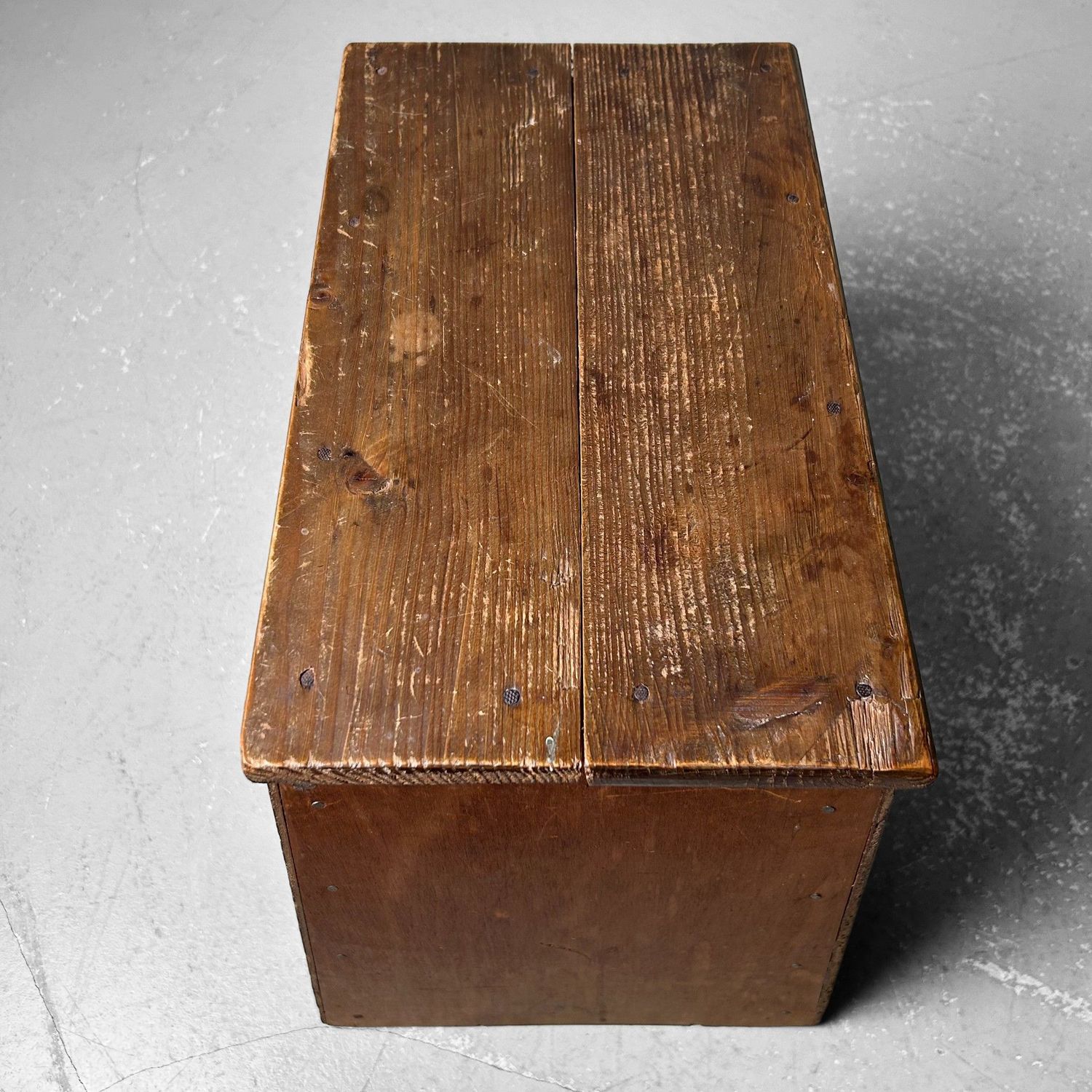 Minimalist Fumidai, Wooden Step Stool, Shōwa period, Japan.