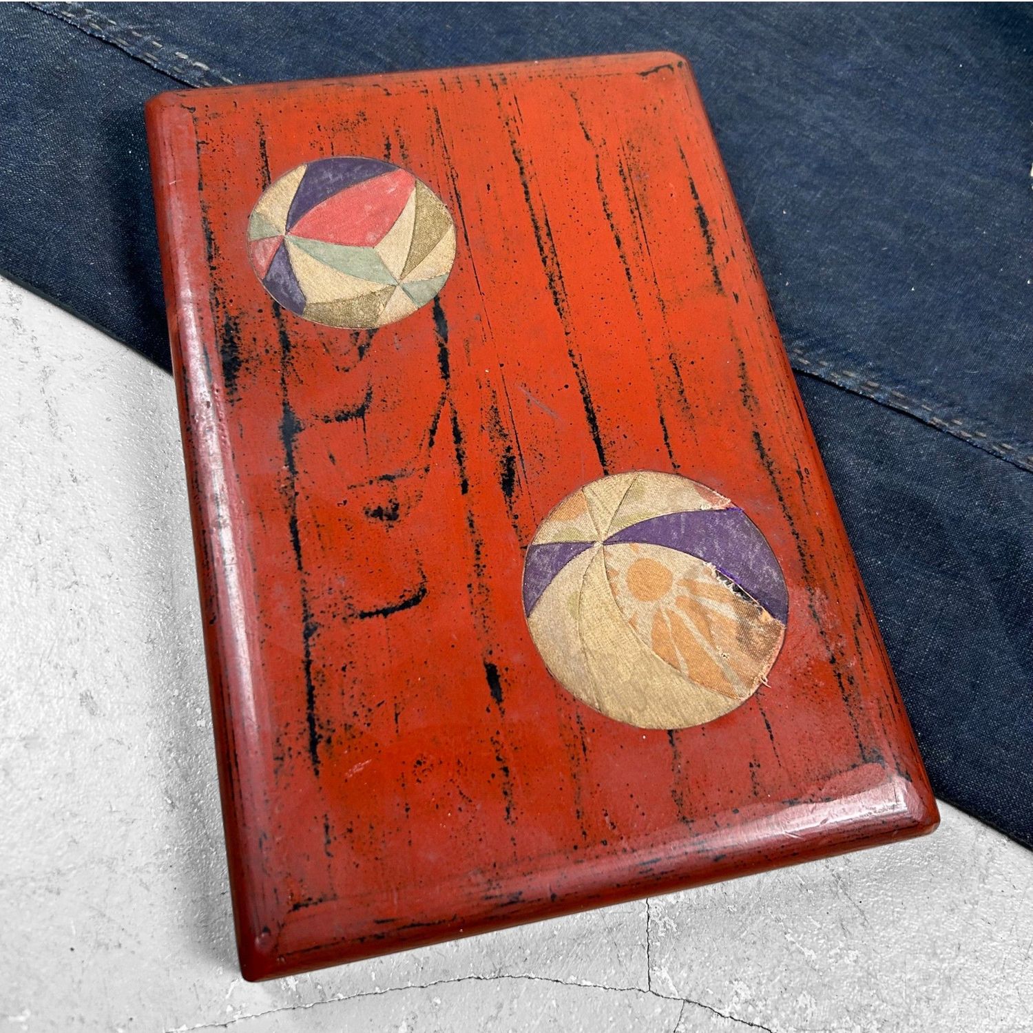 Suzuribako, Schrijfdoos, Negoro-Nuri Lakwerk, Shōwa Periode, Japan.