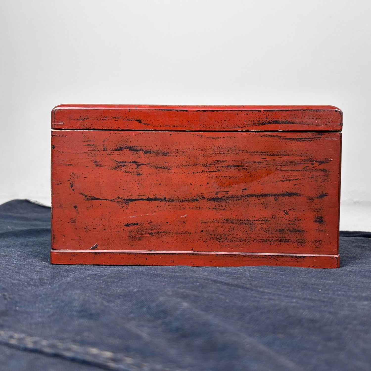 Suzuribako, Schrijfdoos, Negoro-Nuri Lakwerk, Shōwa Periode, Japan.