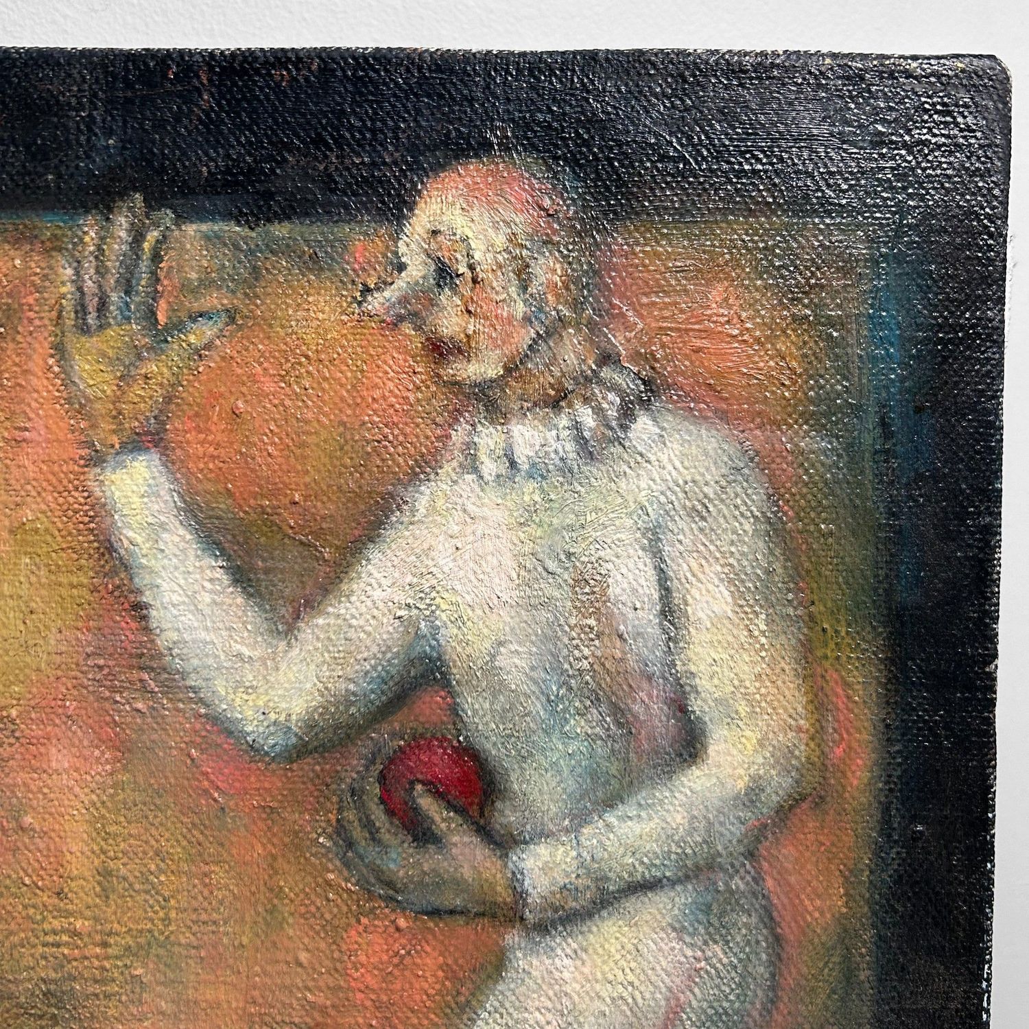Japans Olieverfschilderij, 'Circus' door Higo, Shōwa Periode.