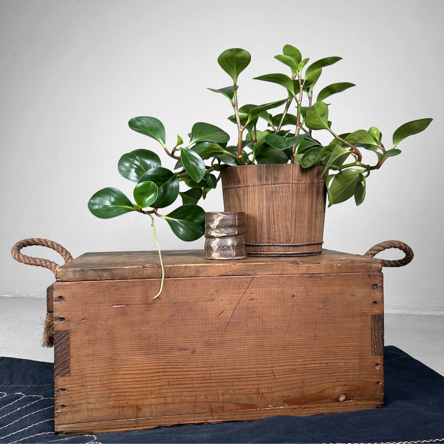 Japanese Wooden Transport Crate, Taishō Period.