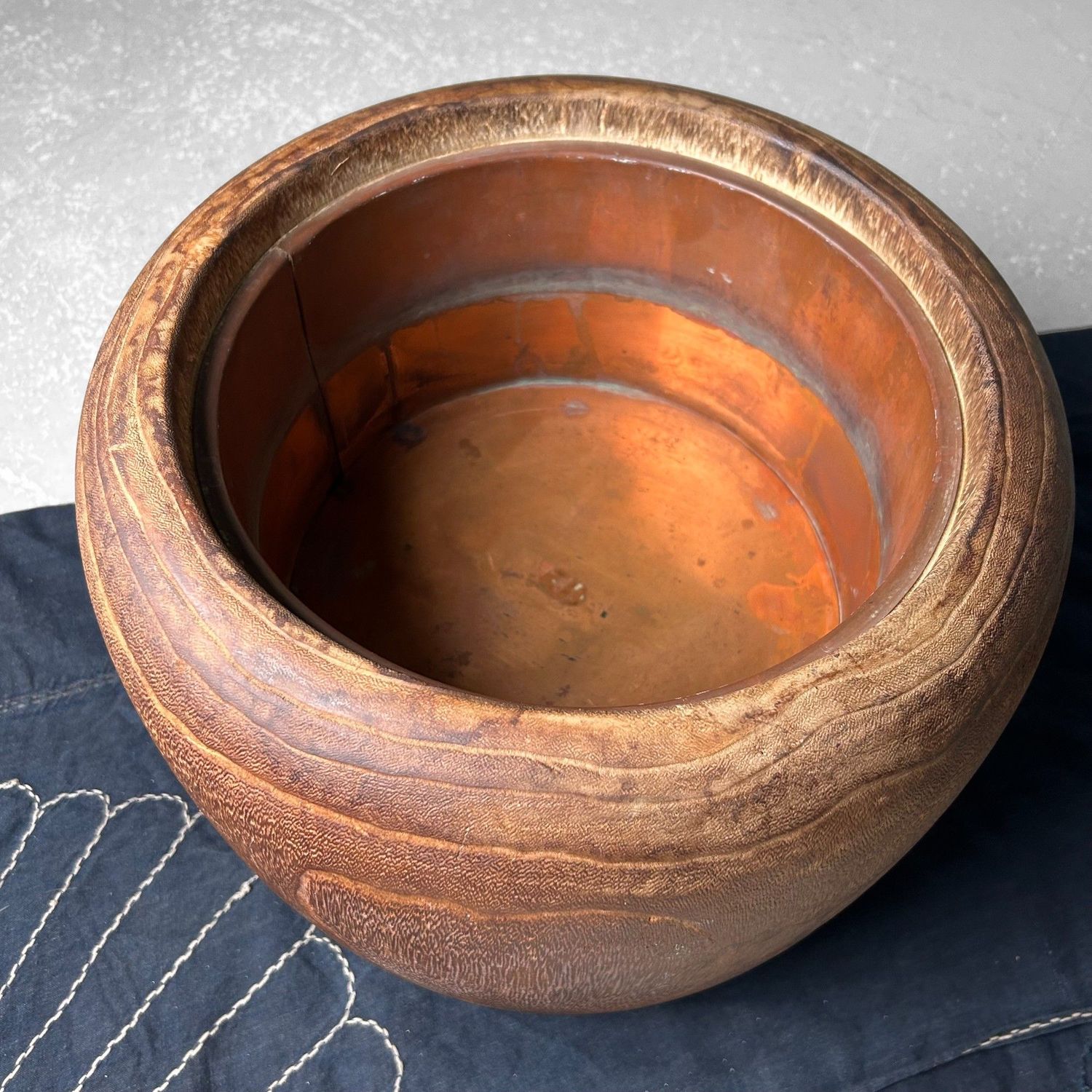 Traditional Hibachi, Japanese Fire Pot, Taishō Period, Japan.