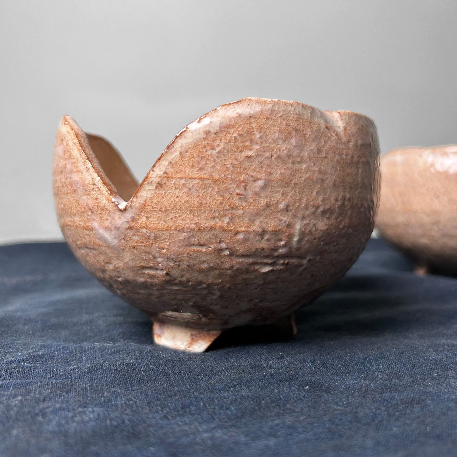 Set Kaiseki 'Wari-Sansho' Mukozuke, Traditional Dining Bowls, Japan.