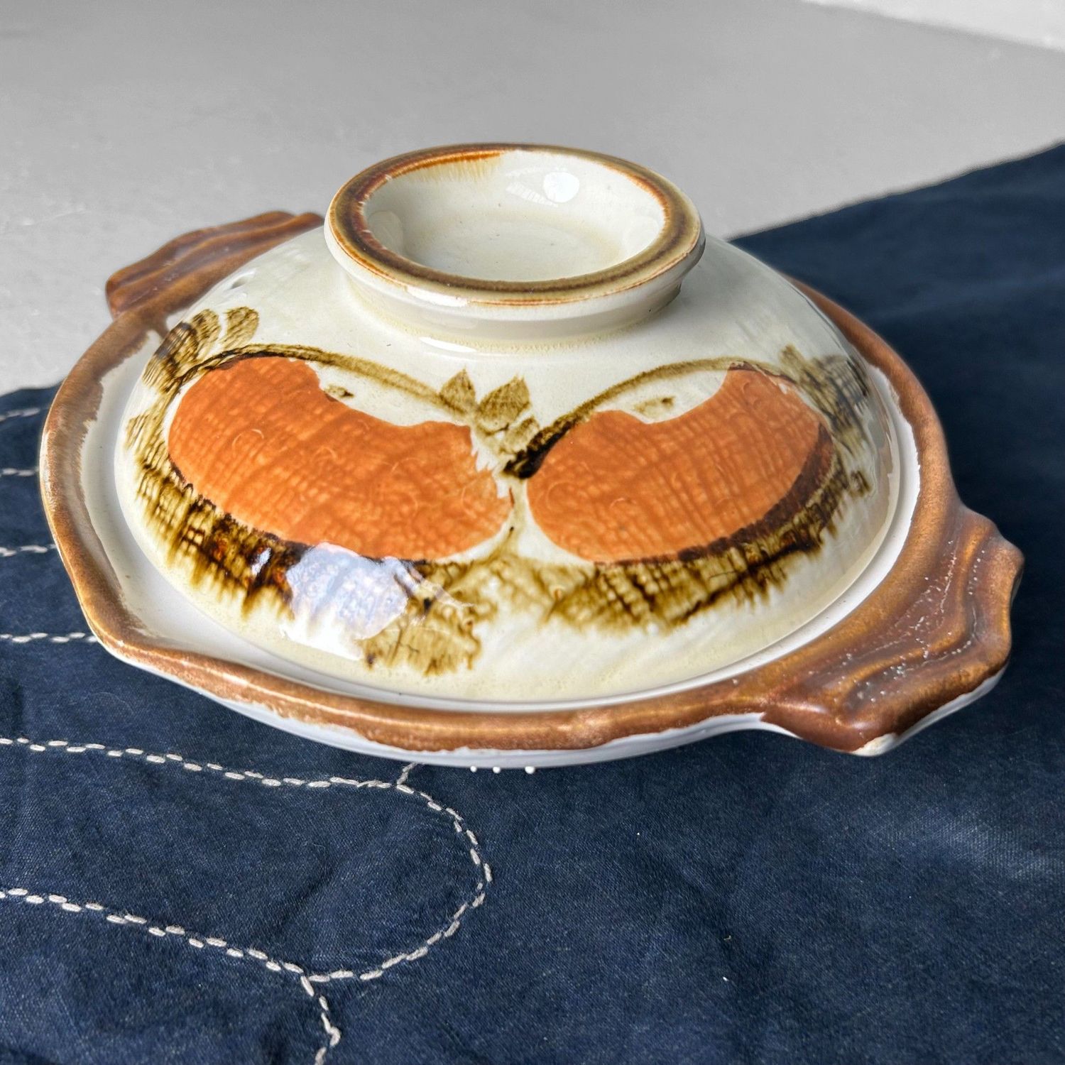 Japanse Donabe, Decoratieve Aardewerken Kookpot, Shōwa Periode.