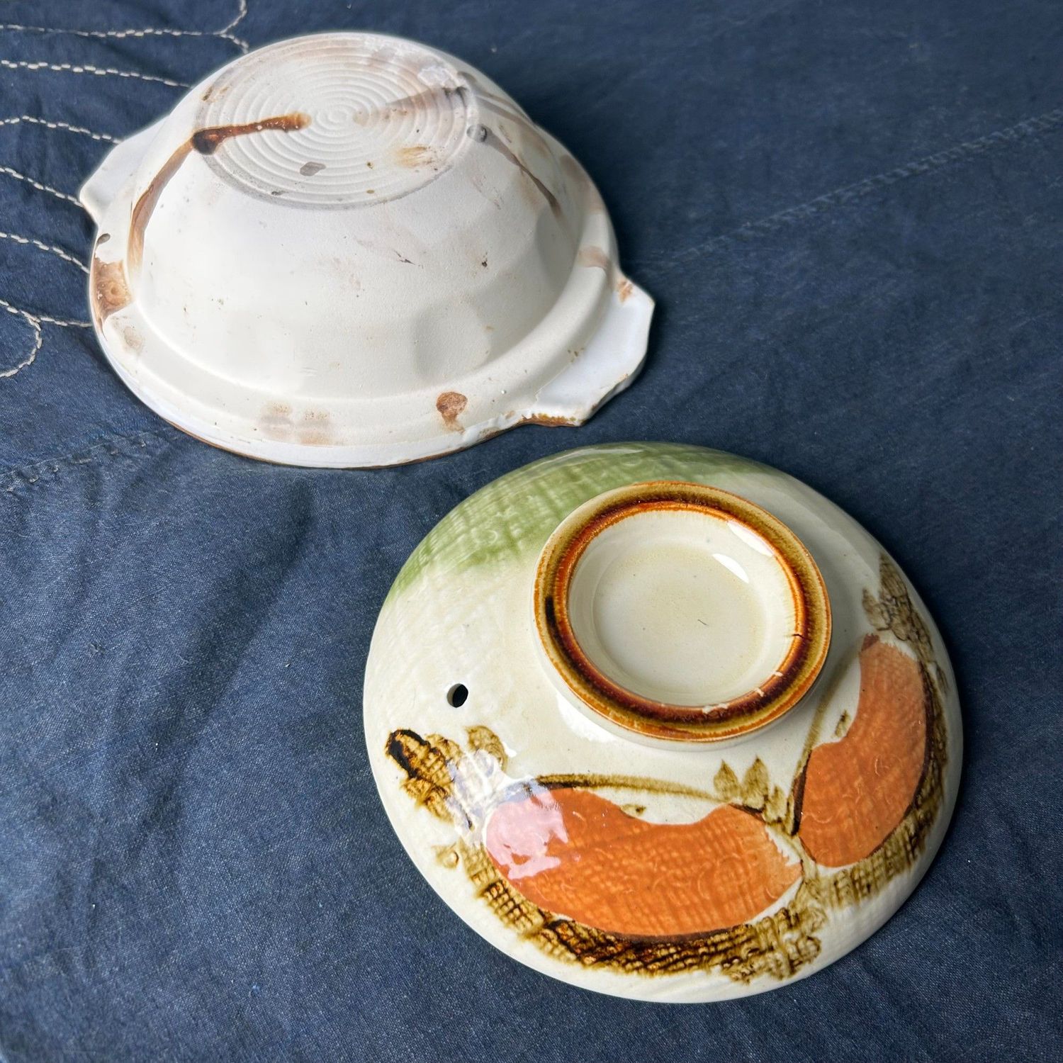 Japanse Donabe, Decoratieve Aardewerken Kookpot, Shōwa Periode.