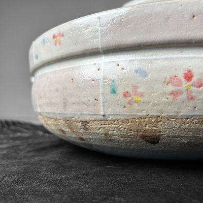 Grote Japanse Donabe, Aardewerken Kookpot, Shōwa Periode.
