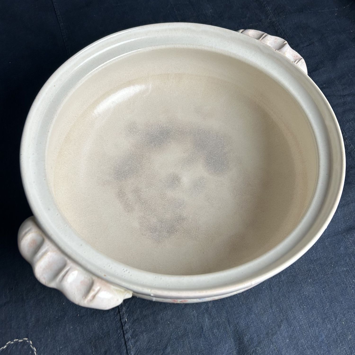 Grote Japanse Donabe, Aardewerken Kookpot, Shōwa Periode.
