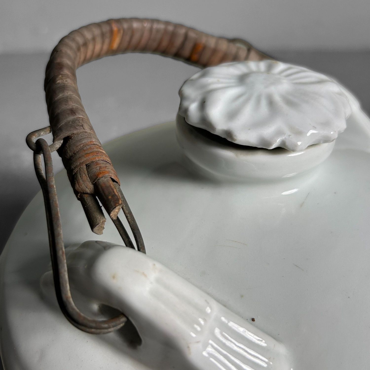Antique Japanese Porcelain Sake Jar, Taishō Period.