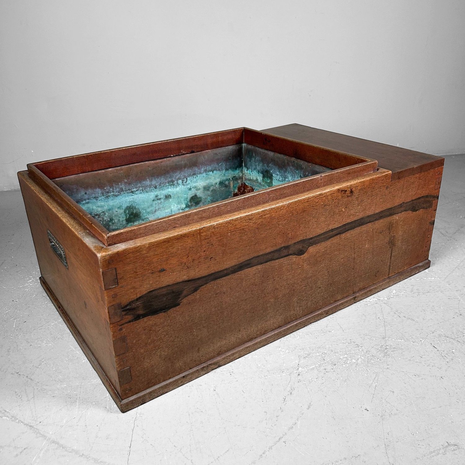 Traditional Japanese Furniture, Nagahibachi 長火鉢, Meiji Period.