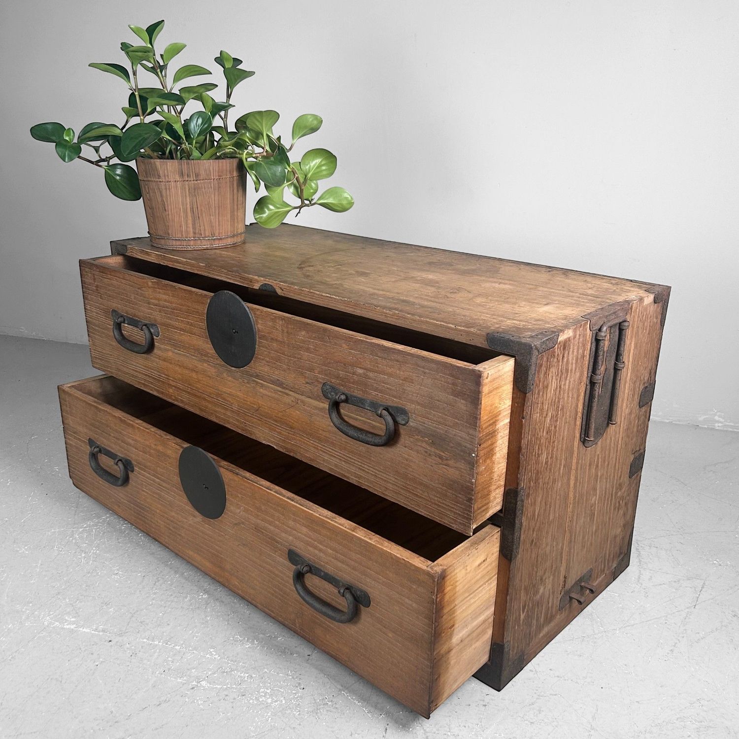 Traditionele Tansu Ladekast, Meiji-periode, Japan.