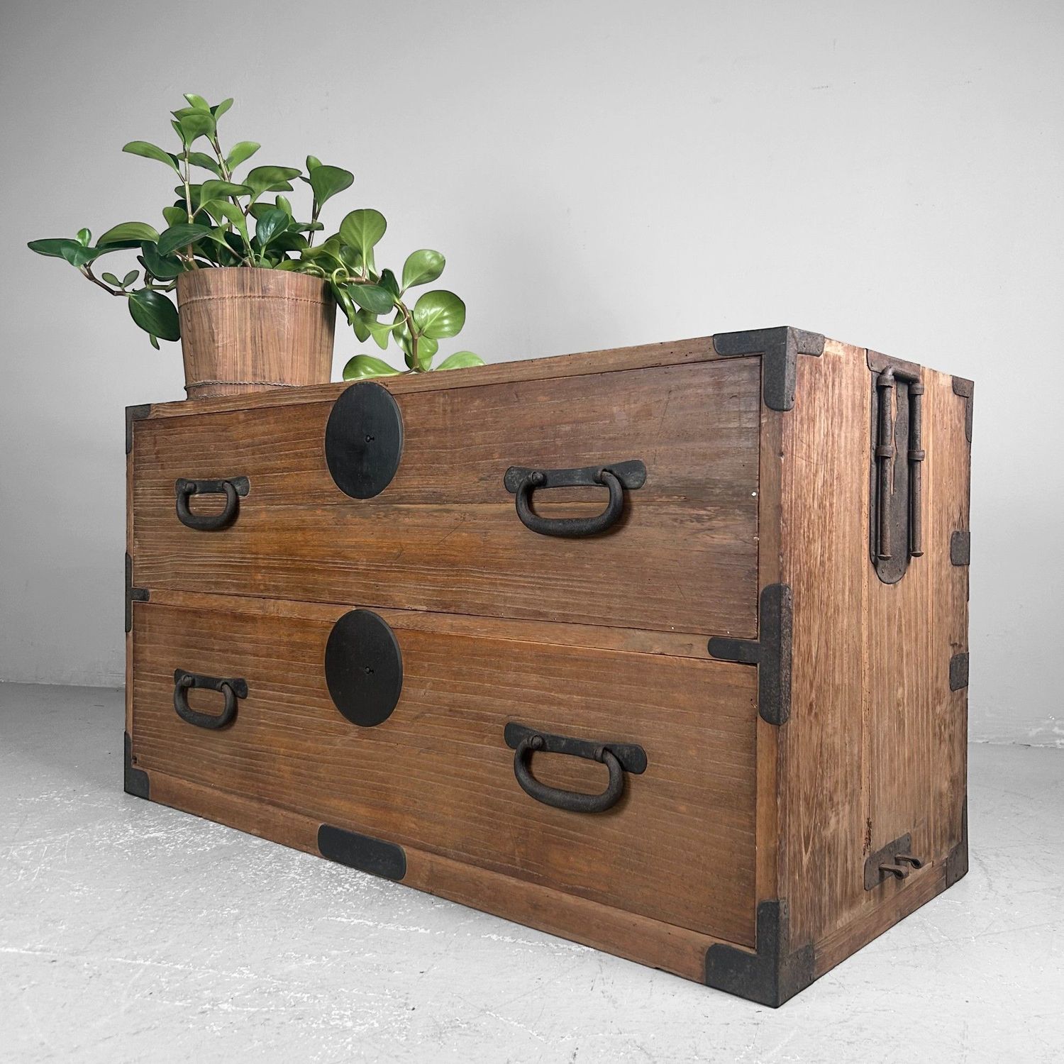 Traditionele Tansu Ladekast, Meiji-periode, Japan.
