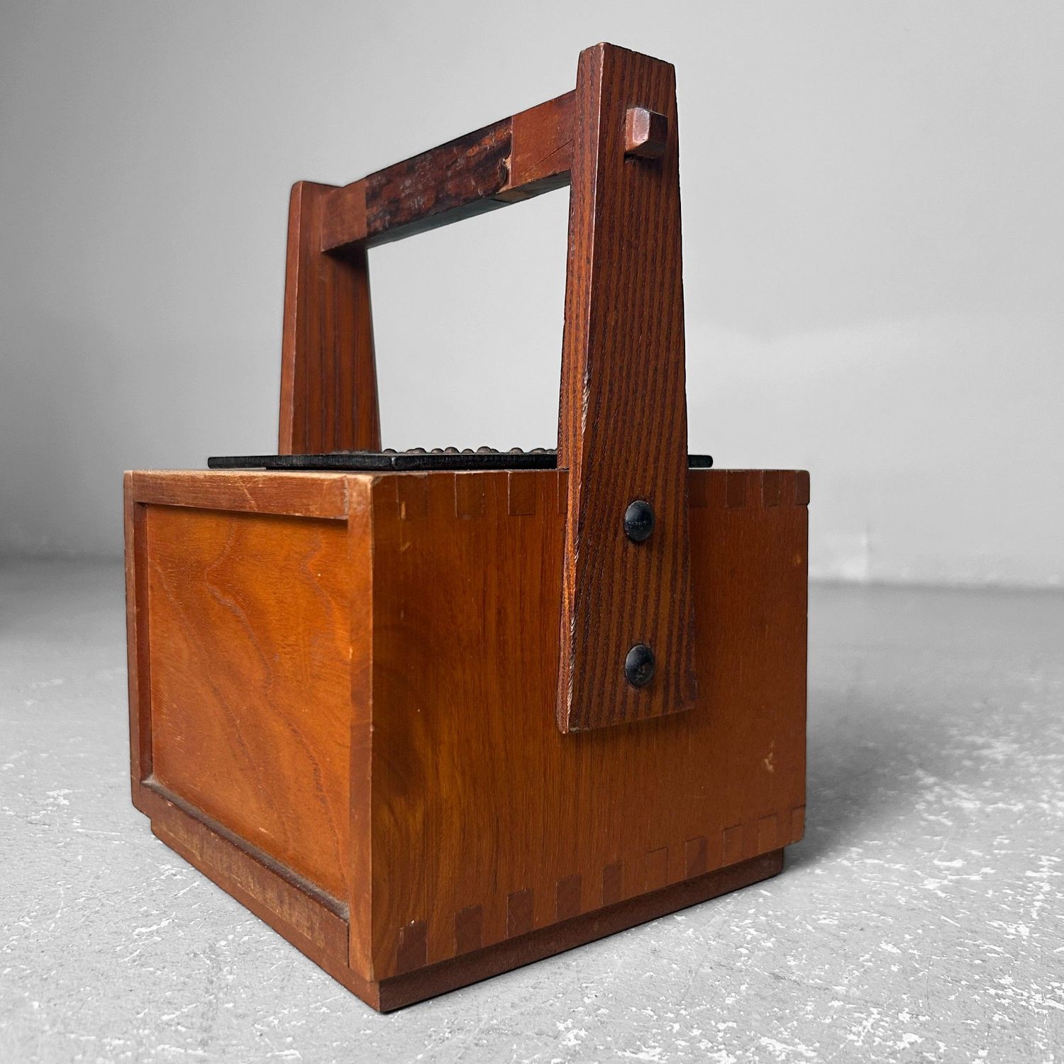 Traditionele Japanse Tabako-Bon, Rookmeubel, Shōwa-periode.