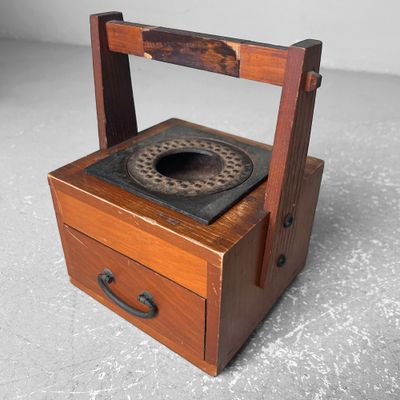 Traditional Japanese Tabako-Bon, Smoking Furniture, Shōwa Period.