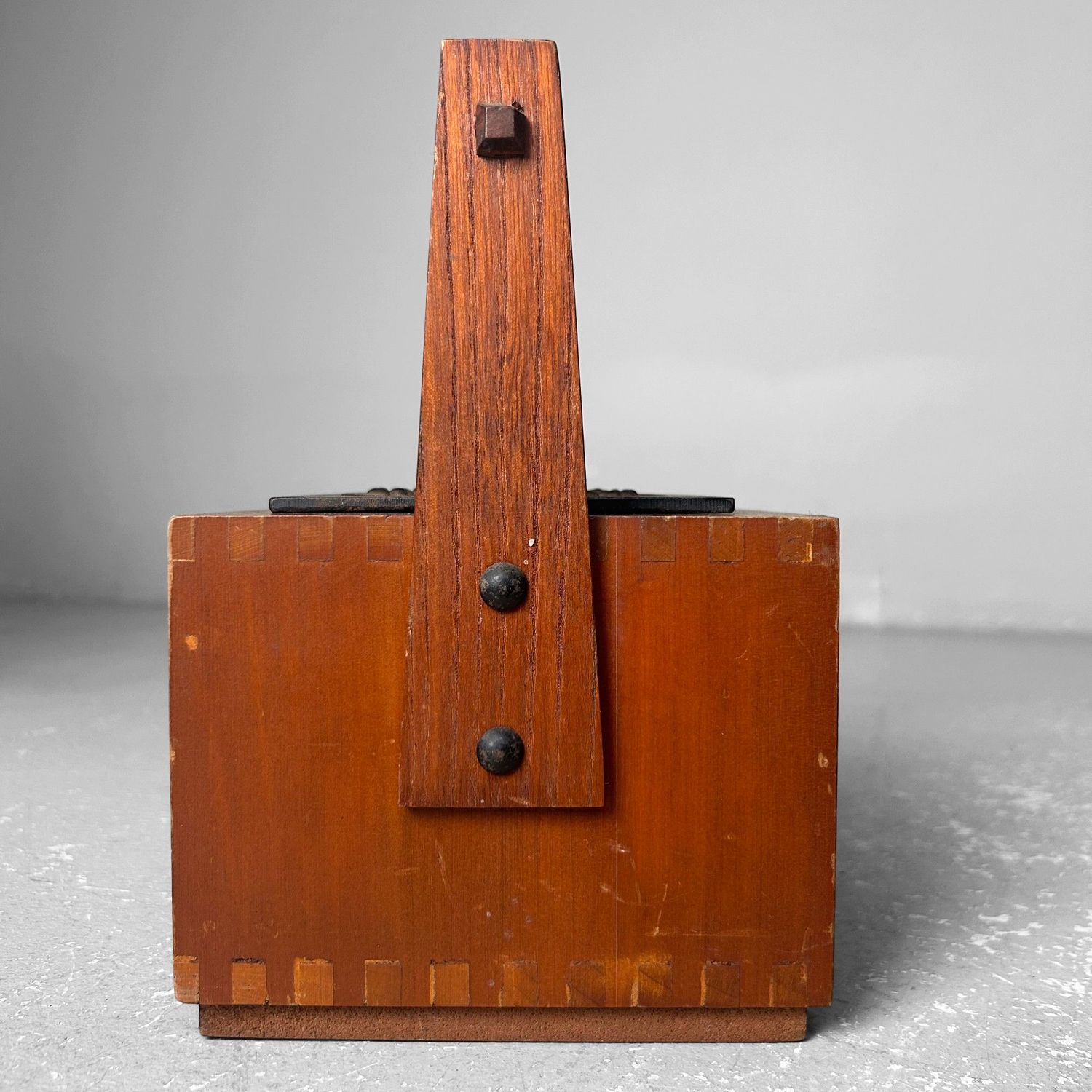 Traditionele Japanse Tabako-Bon, Rookmeubel, Shōwa-periode.