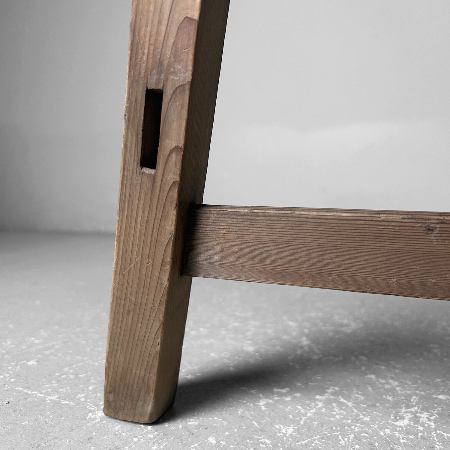 Wooden Stool, Fumidai 踏み台, Taishō period, Japan.