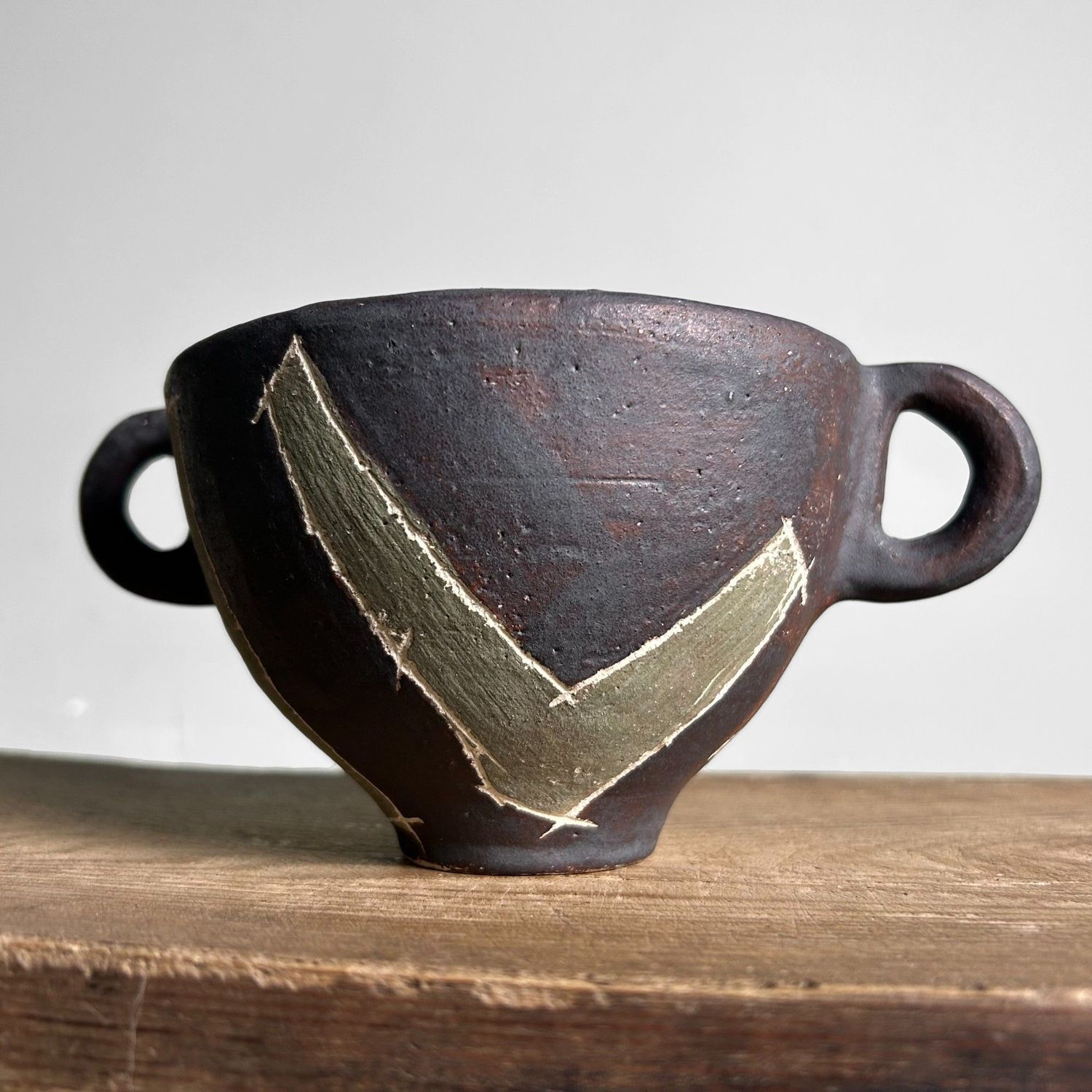 Japanese Ceramic Bowl, Chawan, Shōwa Period. Japanese Ceramic Bowl, Chawan, Shōwa Period.