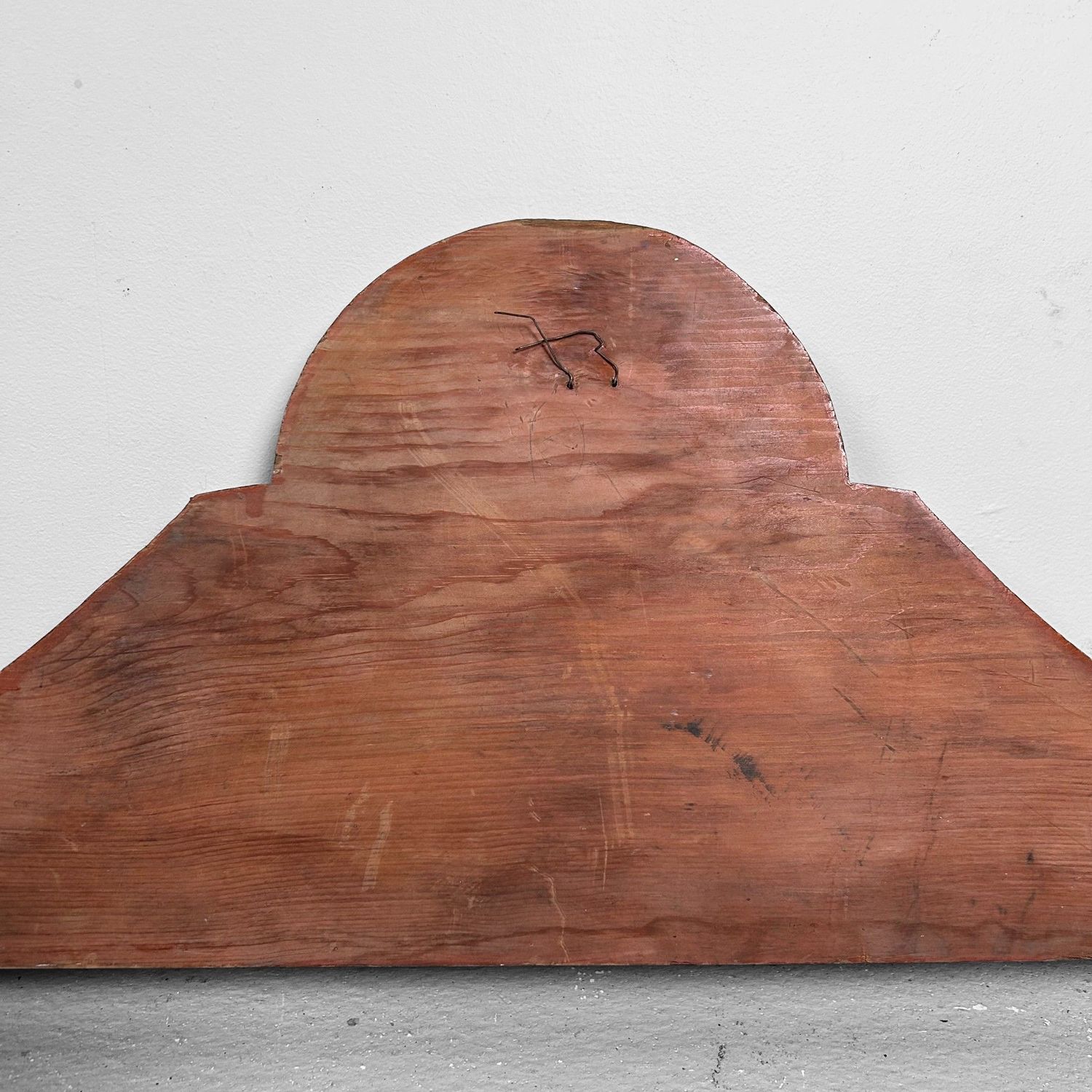 Antieke Spiegel, Houten Meubel Ornament, Taishō Periode, Japan.