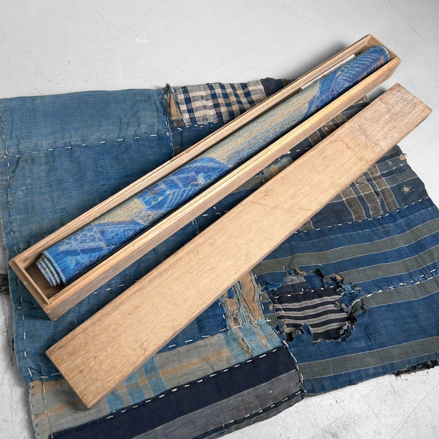 Textiel, Kanda Festival Processie, Tokyo, Japan.