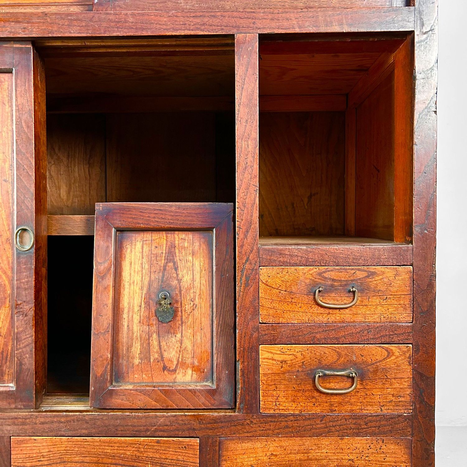 Traditionele Japanse Tansu, Opbergkast, Taishō-periode.