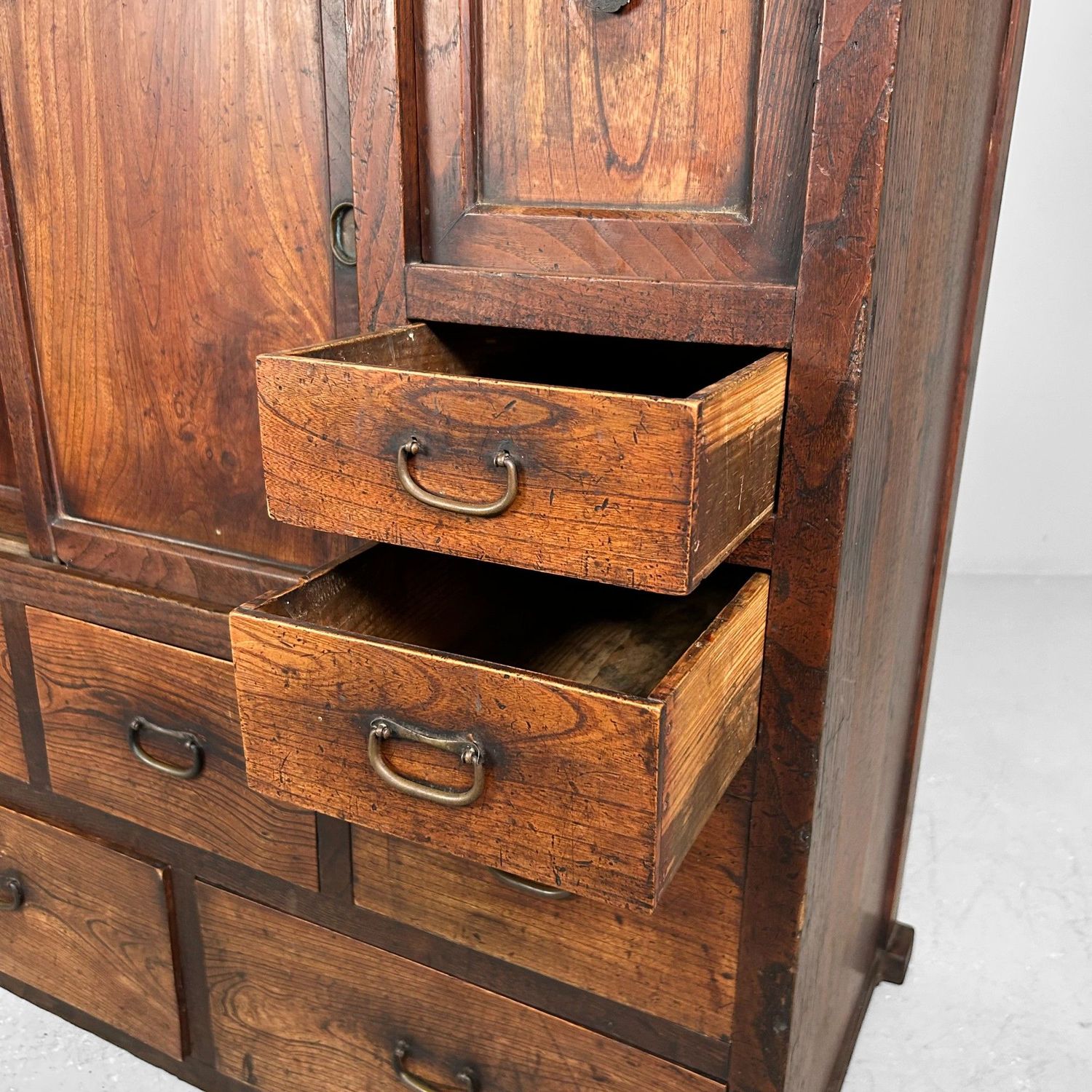 Traditionele Japanse Tansu, Opbergkast, Taishō-periode.