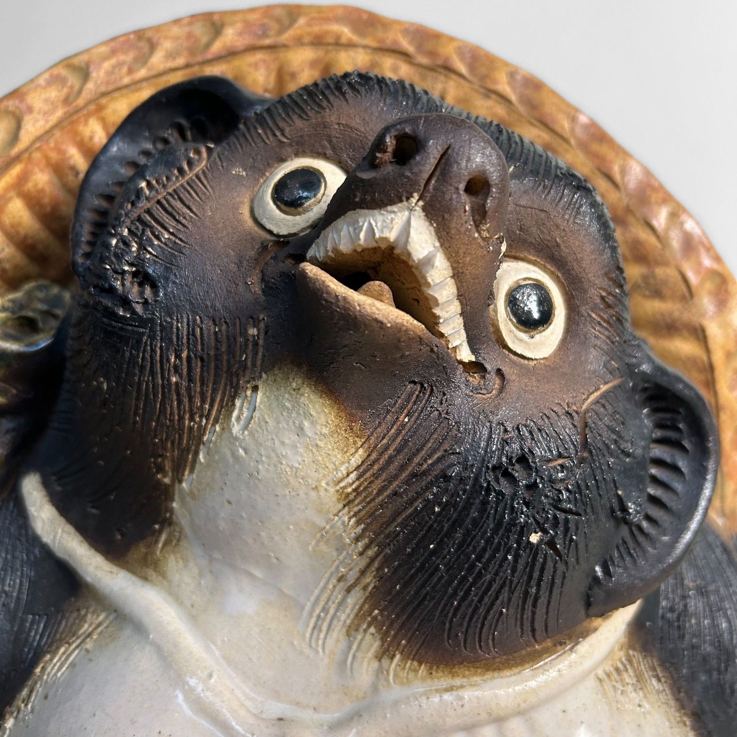 Large Tanuki Statue, Shōwa Period, Japan. Large Tanuki Statue, Shōwa Period, Japan.