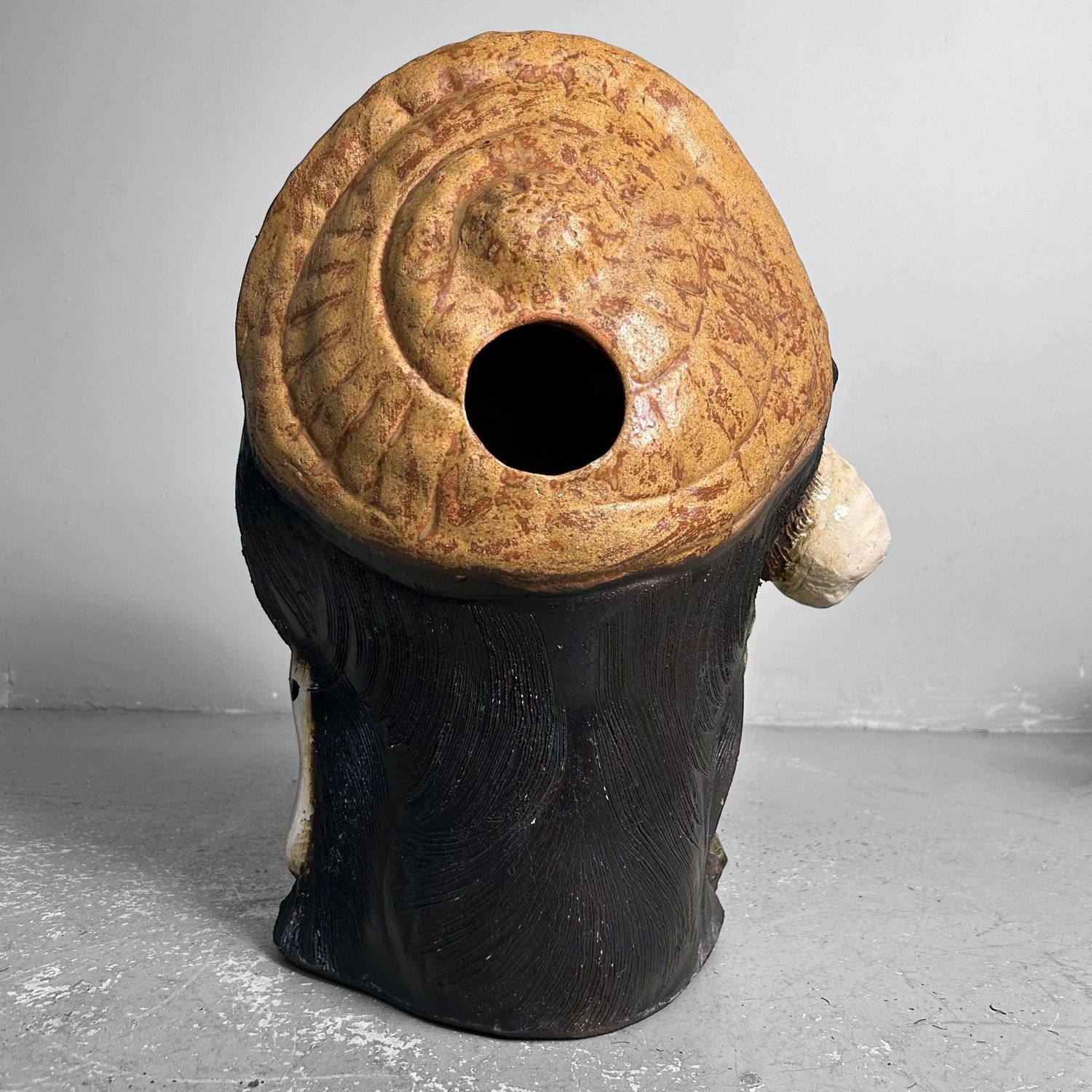 Large Tanuki Statue, Shōwa Period, Japan. Large Tanuki Statue, Shōwa Period, Japan.