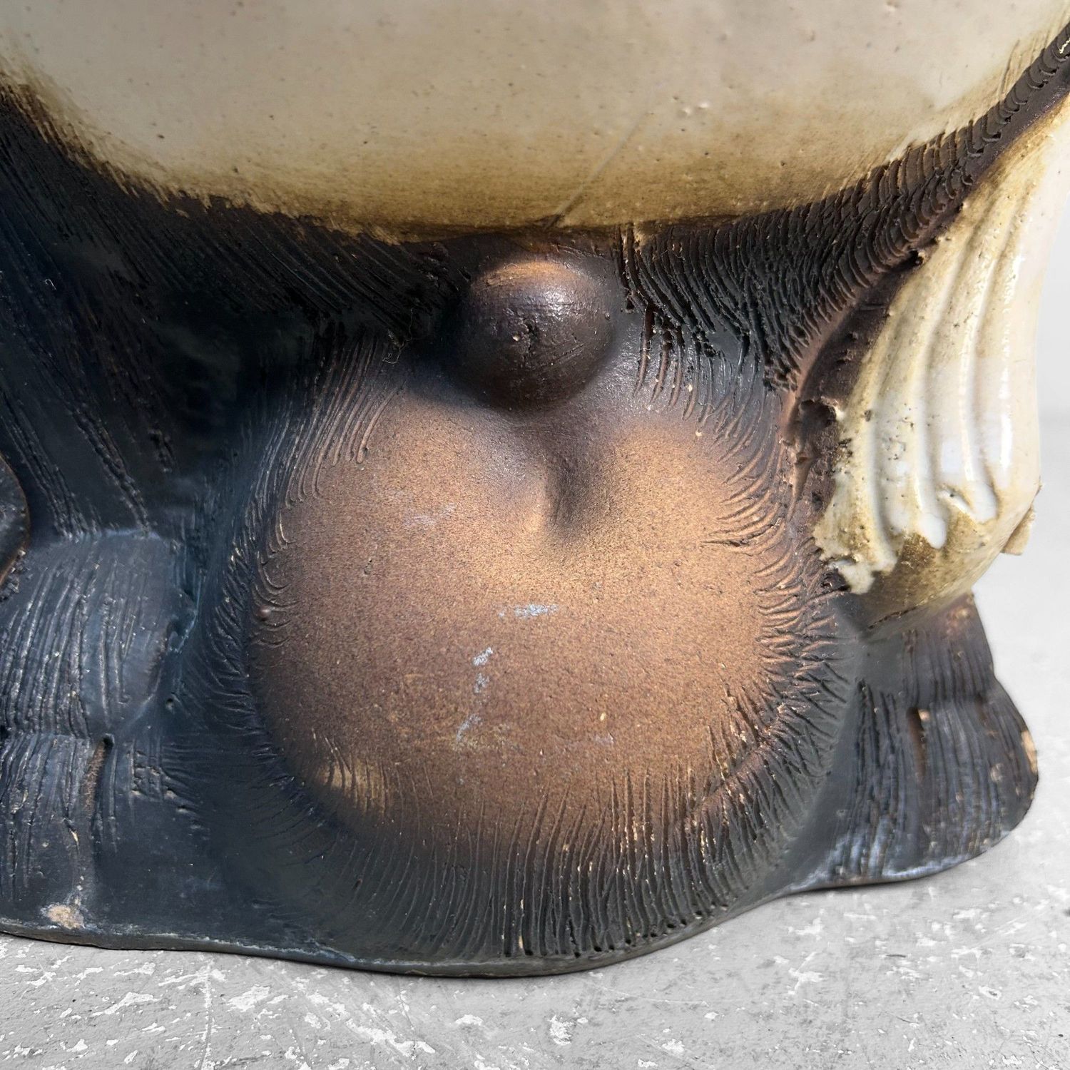 Large Tanuki Statue, Shōwa Period, Japan. Large Tanuki Statue, Shōwa Period, Japan.