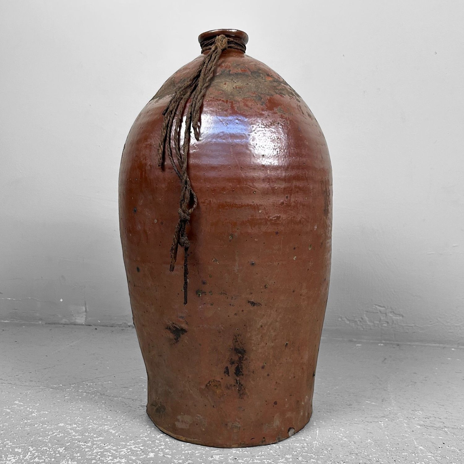 Organic Earthenware Jug, Czech Republic, 19th Century.