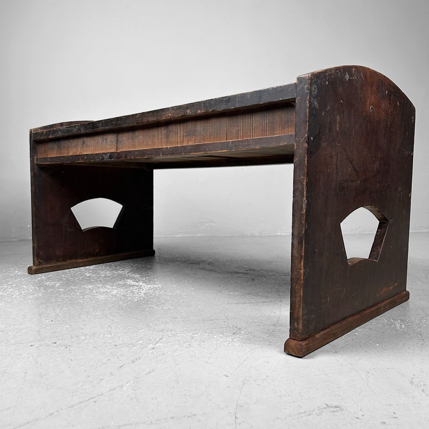 Traditional Japanese Shosai-Ki Writing Table, Taishō Period.