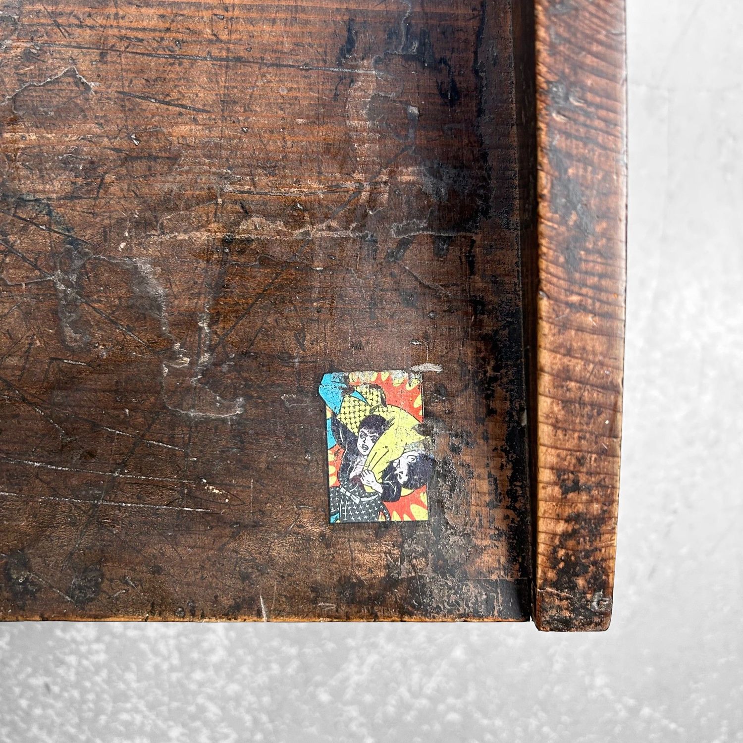 Traditional Japanese Shosai-Ki Writing Table, Taishō Period.