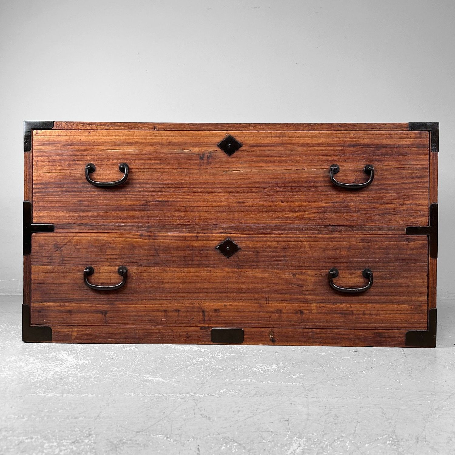 Traditional Tansu Chest of Drawers, Taishō Period, Japan.