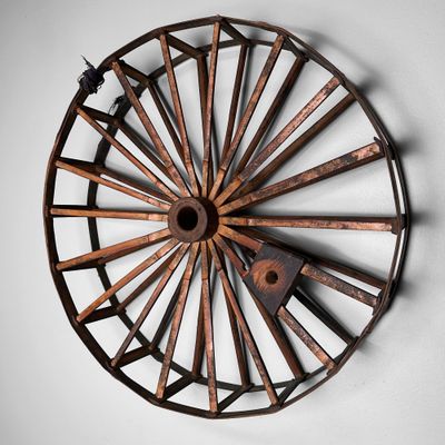 Antiek Bamboe Zijde Spinnenwiel, Itomaki Draadhaspel, Meiji Periode.