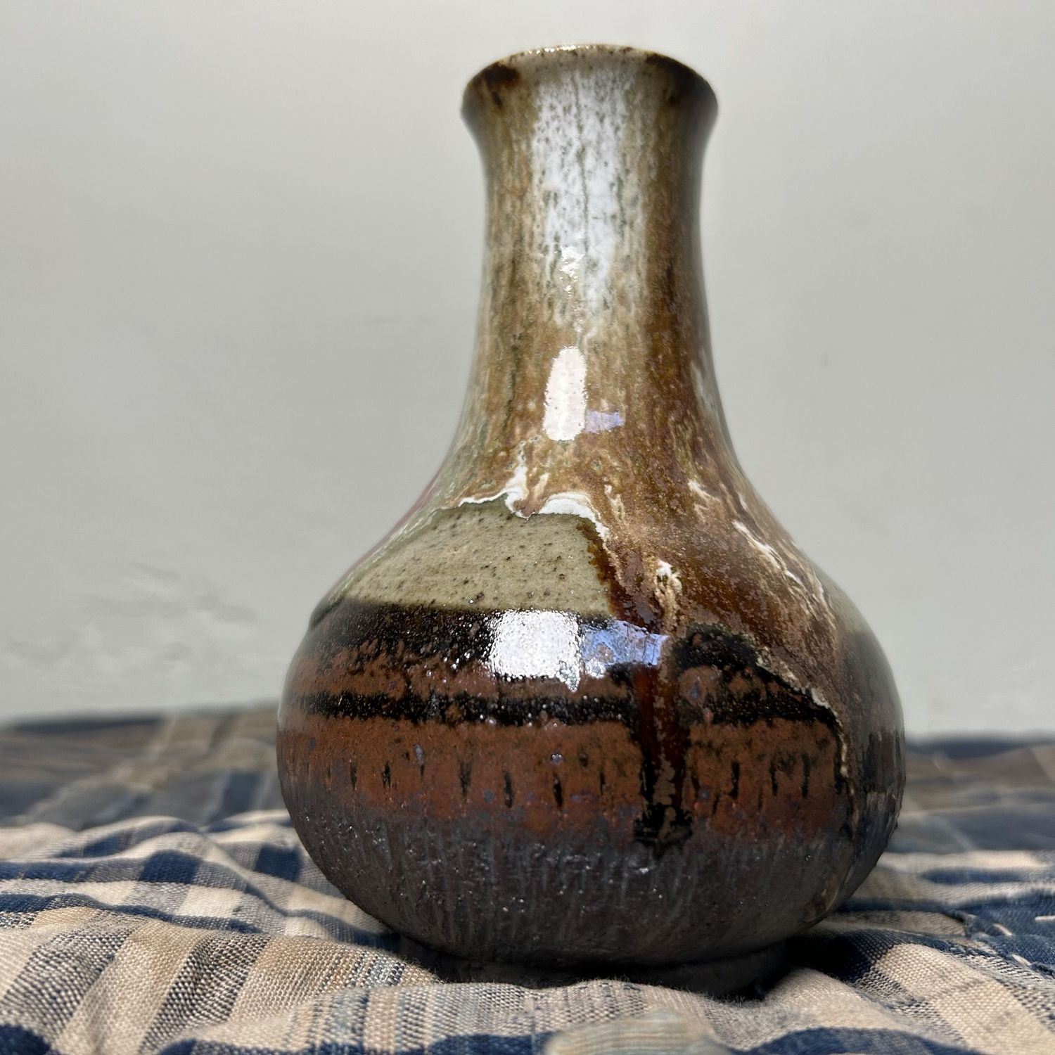 Ceramic Ikebana Vase, 1960s, Japan.