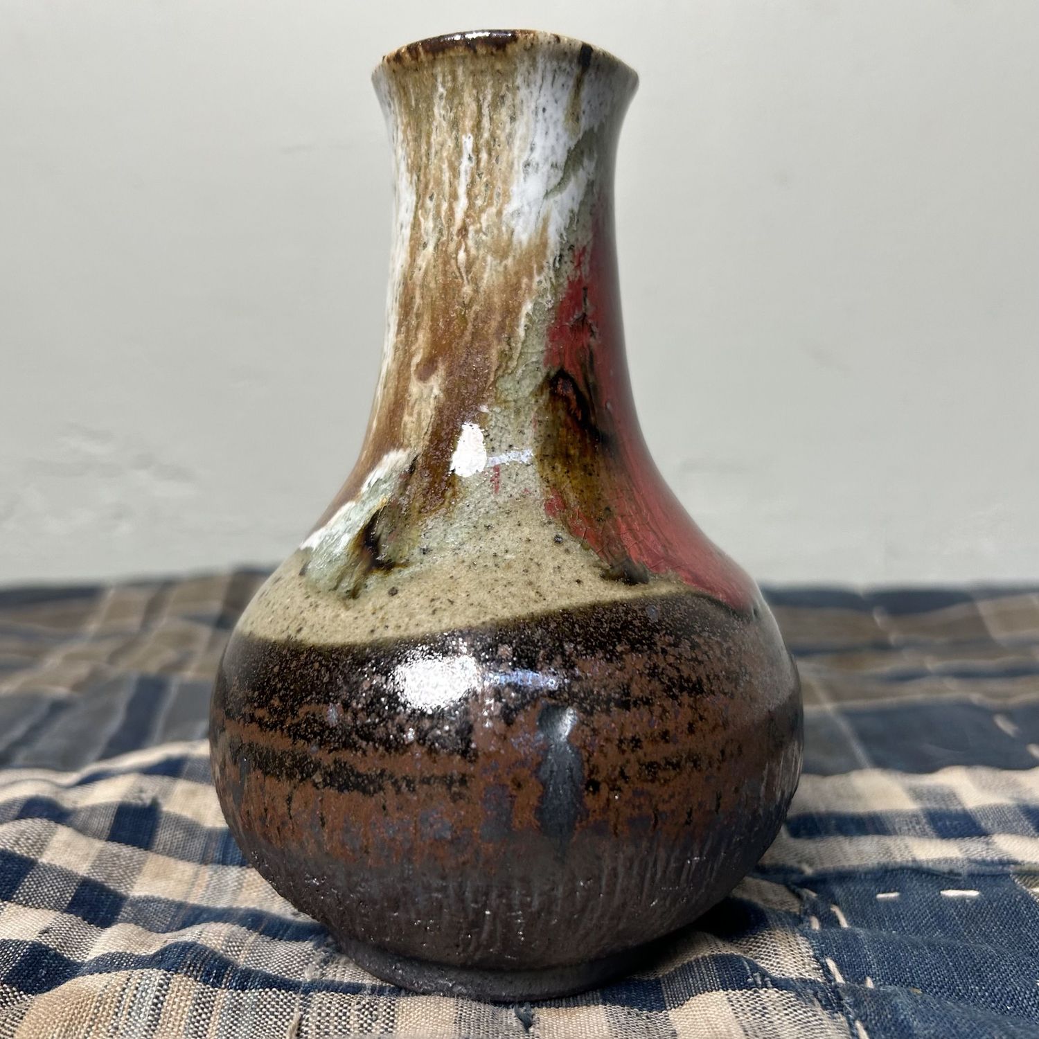 Ceramic Ikebana Vase, 1960s, Japan.