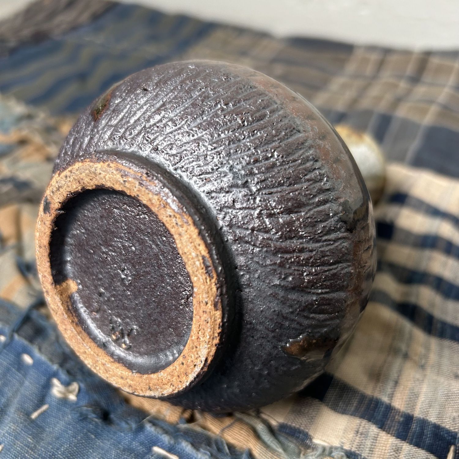 Ceramic Ikebana Vase, 1960s, Japan.