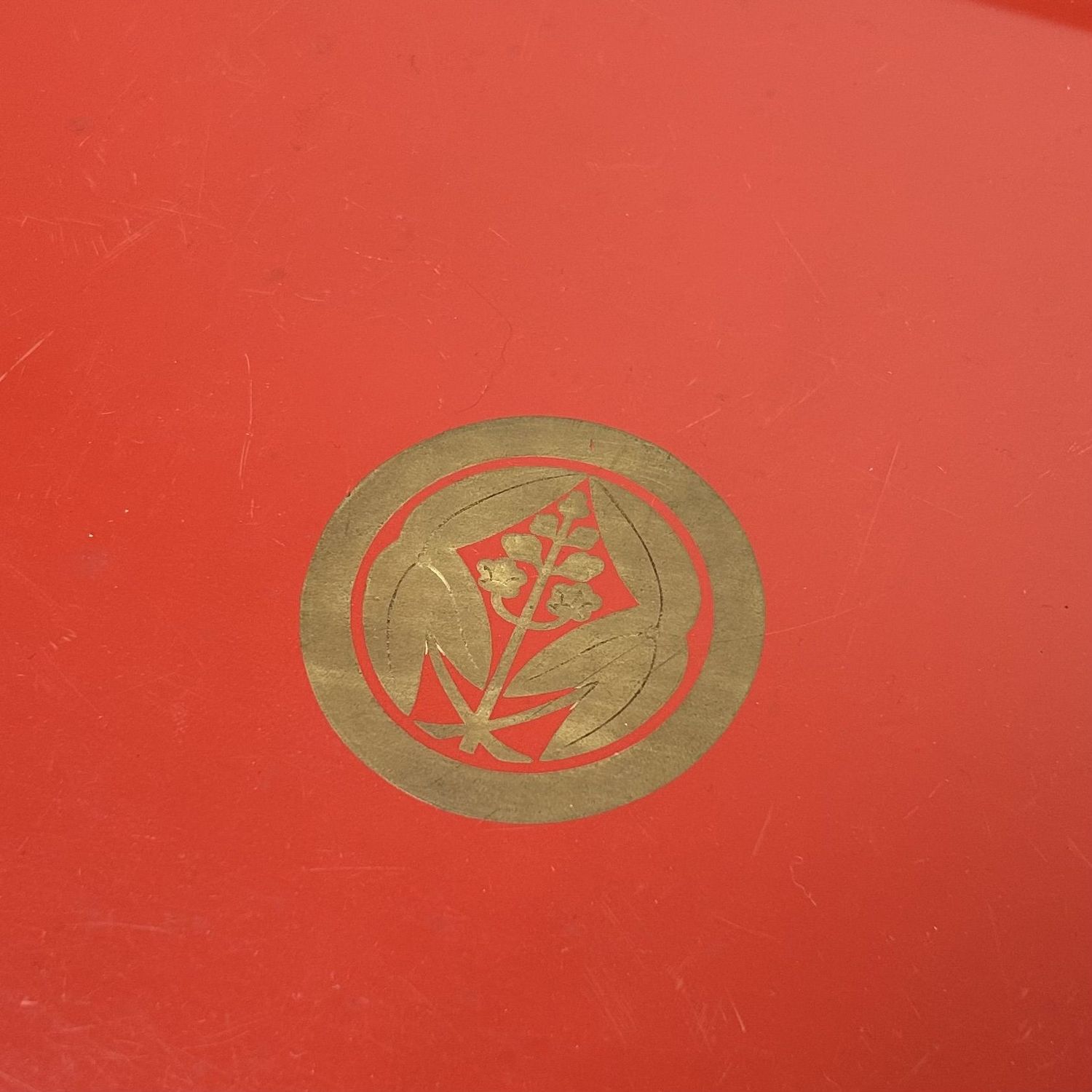 Set Urushi Lakwerk Dienbladen, jaren '20, Japan.