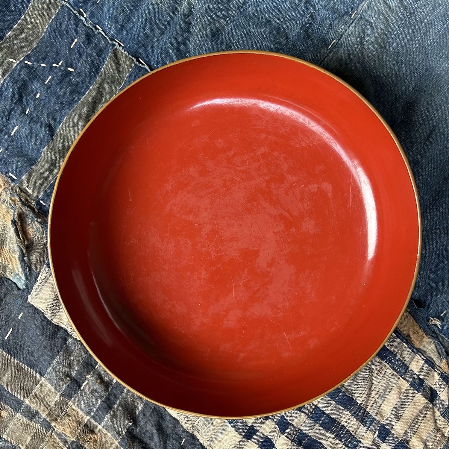 Wooden Maki-e Lacquerware Bowl with Lid, Meiji Period.