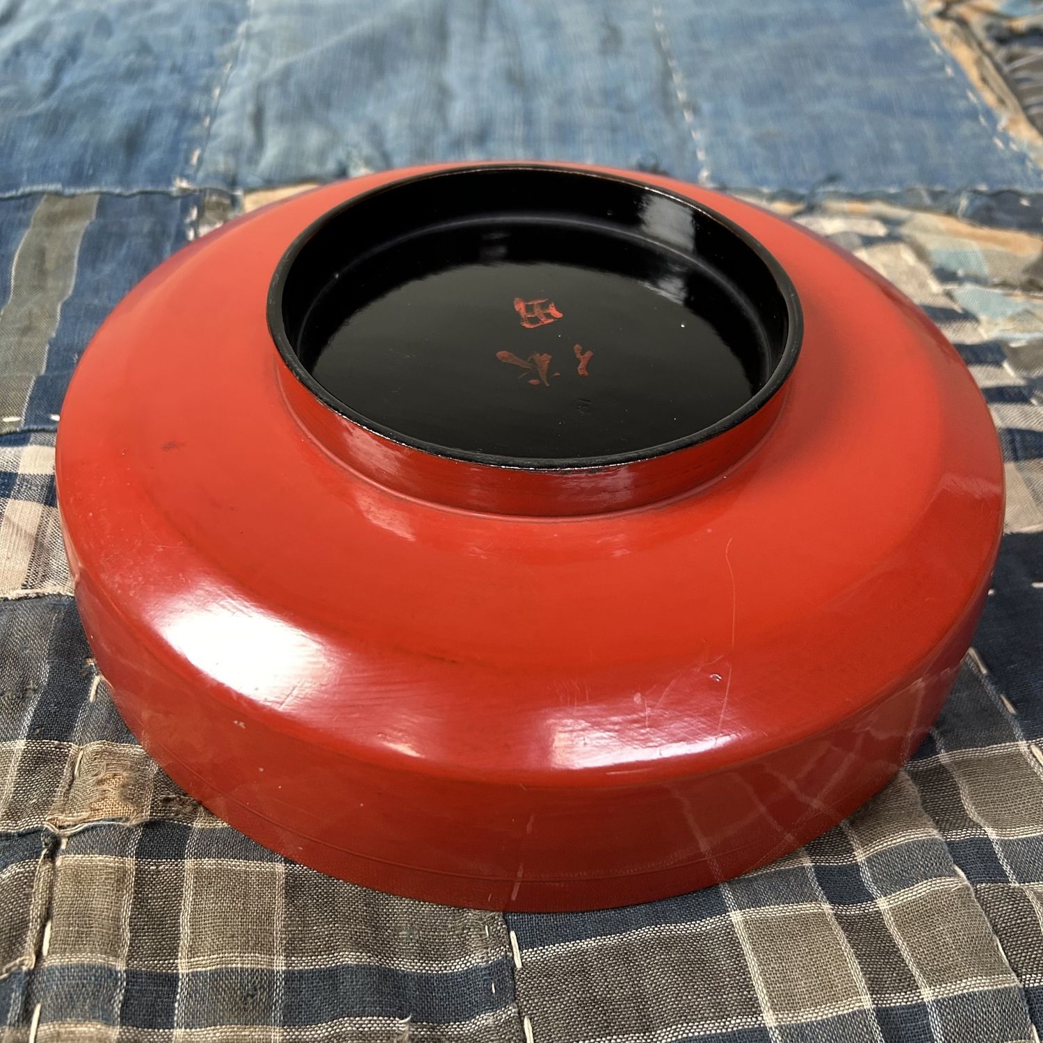 Wooden Maki-e Lacquerware Bowl with Lid, Meiji Period.