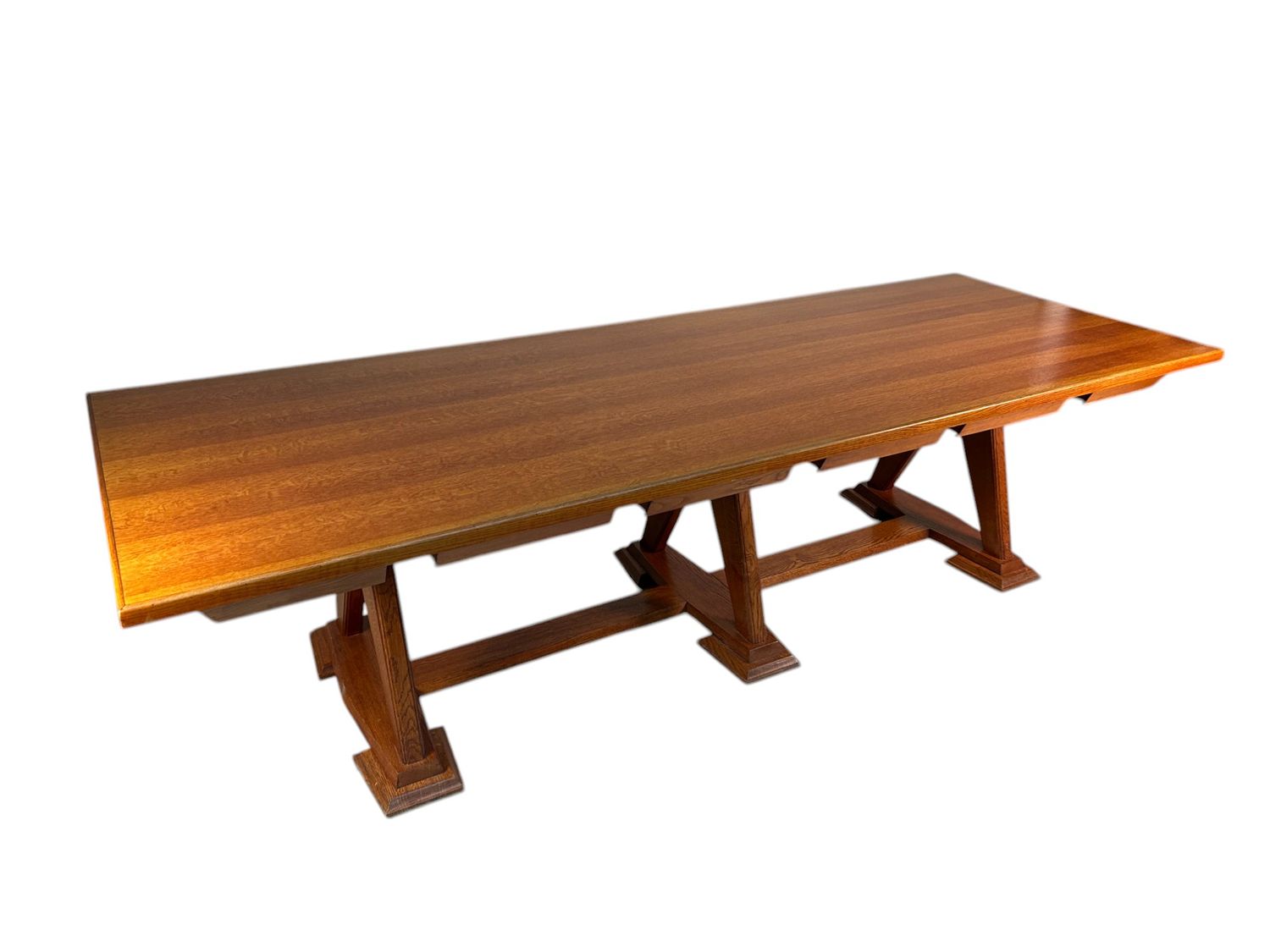 Unieke Kloostertafel grote tafel uit België, jaren '40-'50.