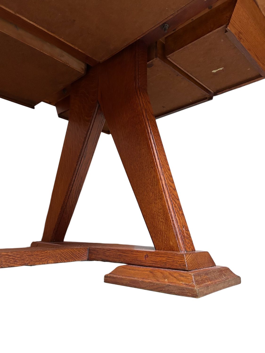 Unieke Kloostertafel grote tafel uit België, jaren '40-'50.