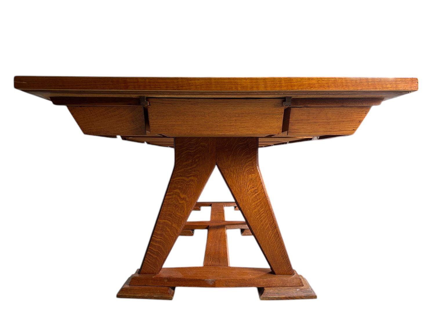 Unieke Kloostertafel grote tafel uit België, jaren '40-'50.