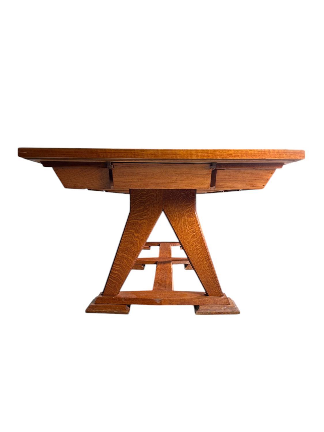 Unieke Kloostertafel grote tafel uit België, jaren '40-'50.