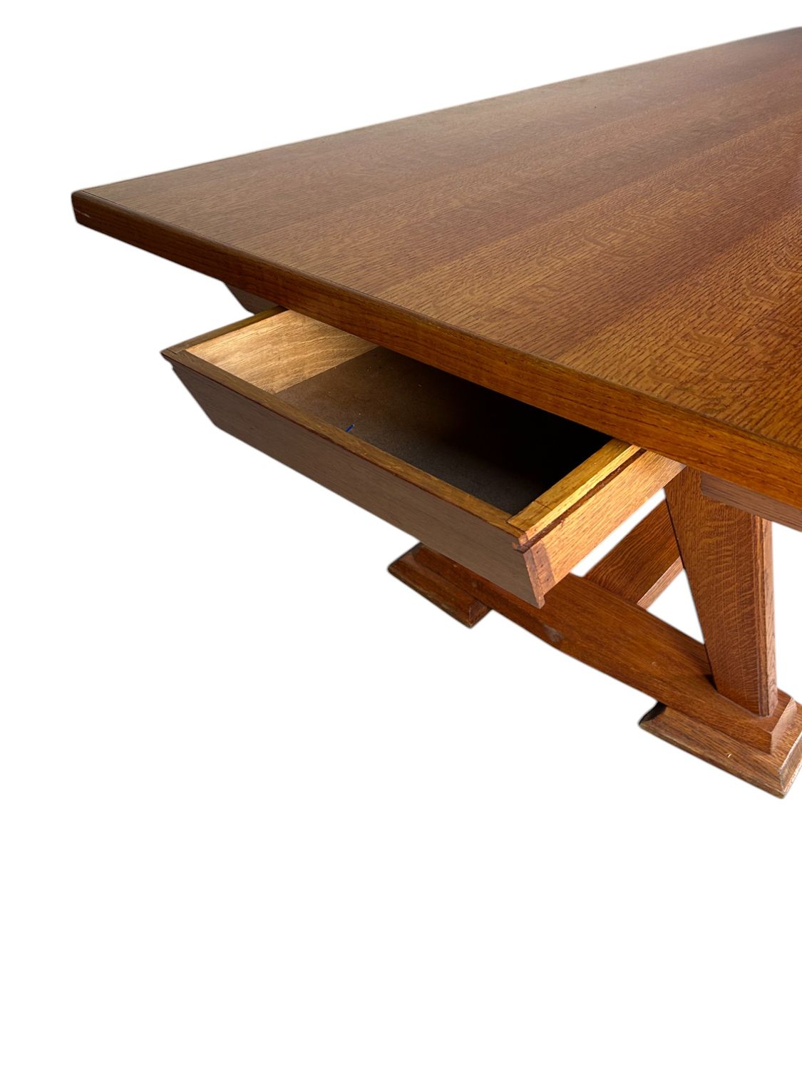 Unieke Kloostertafel grote tafel uit België, jaren '40-'50.